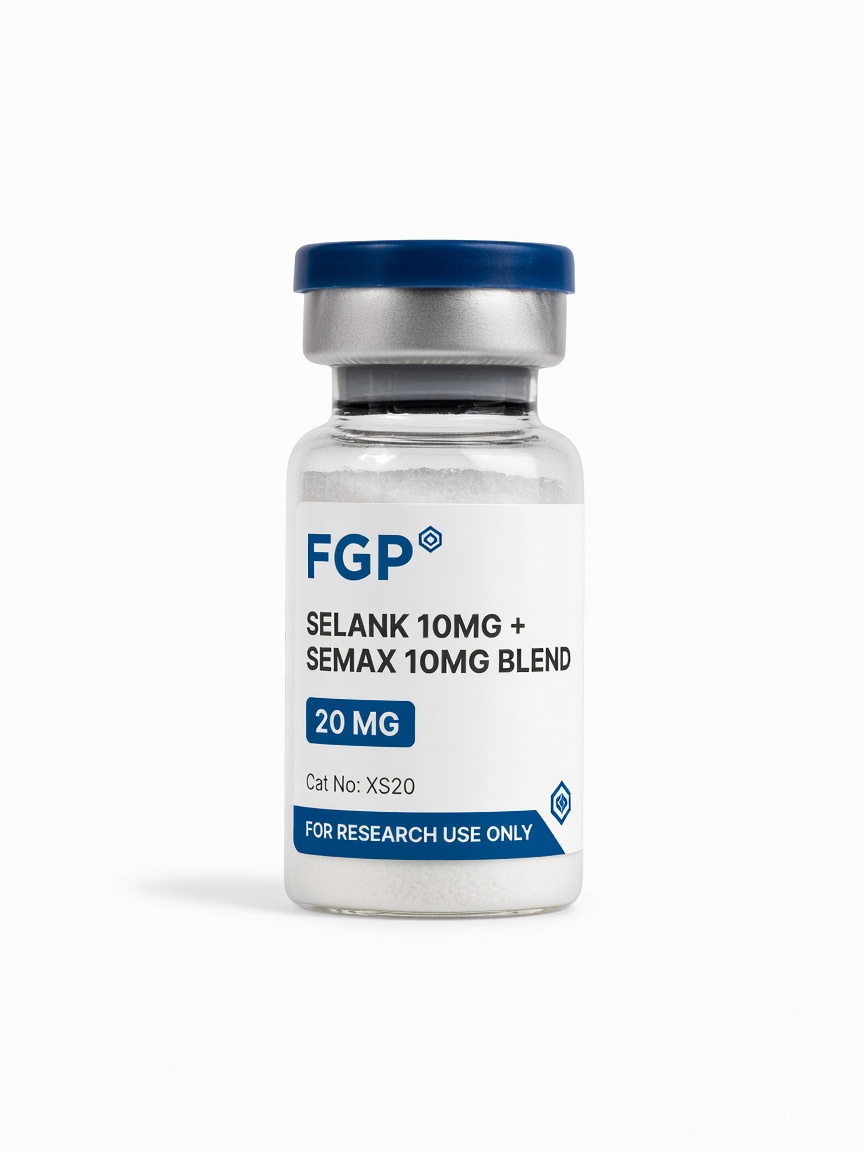 Selank 10mg + Semax 10mg Blend product photo